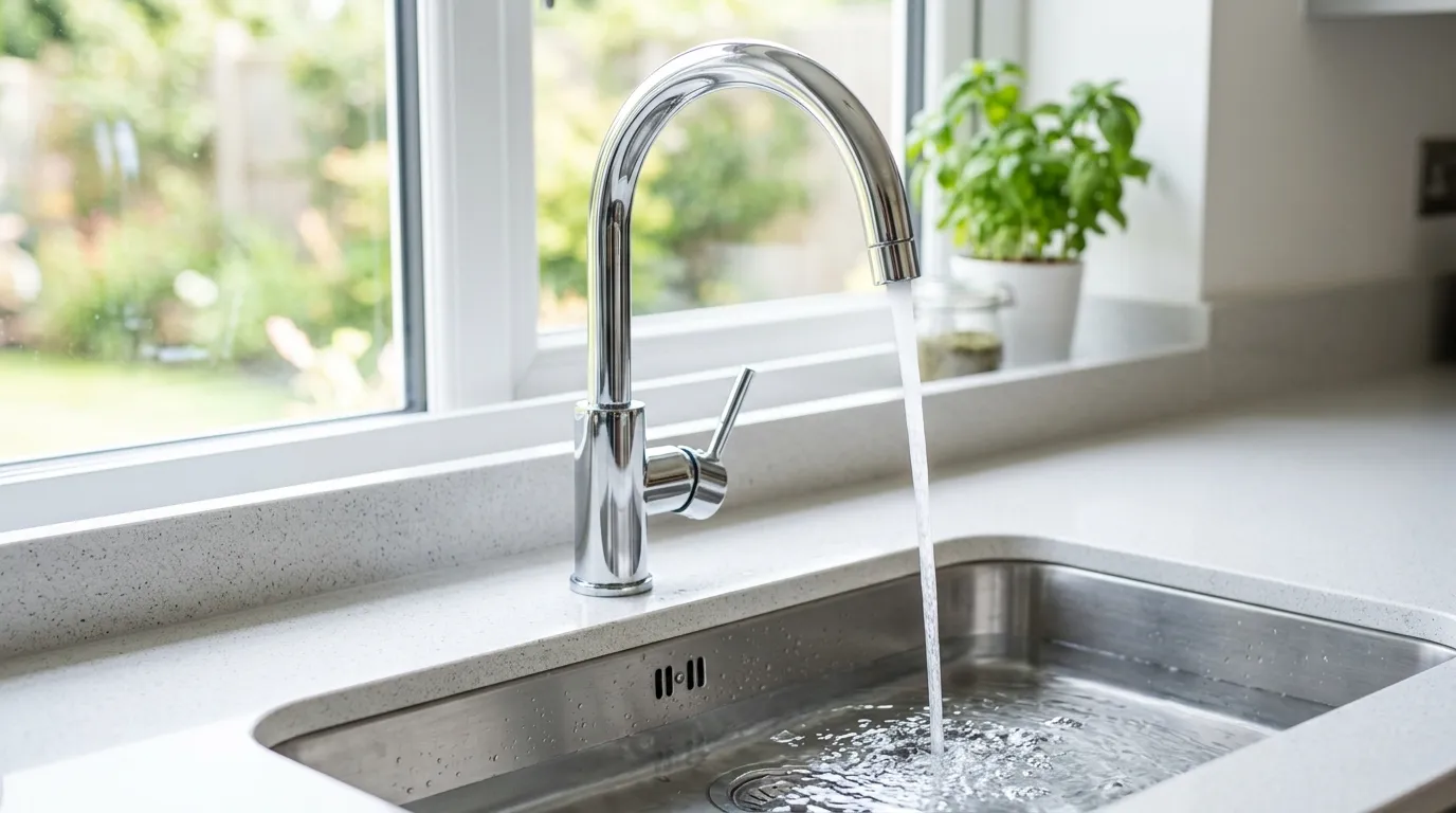 Local Plumbing Master Pros same day plumber fixing a faucet in Bergen, ND